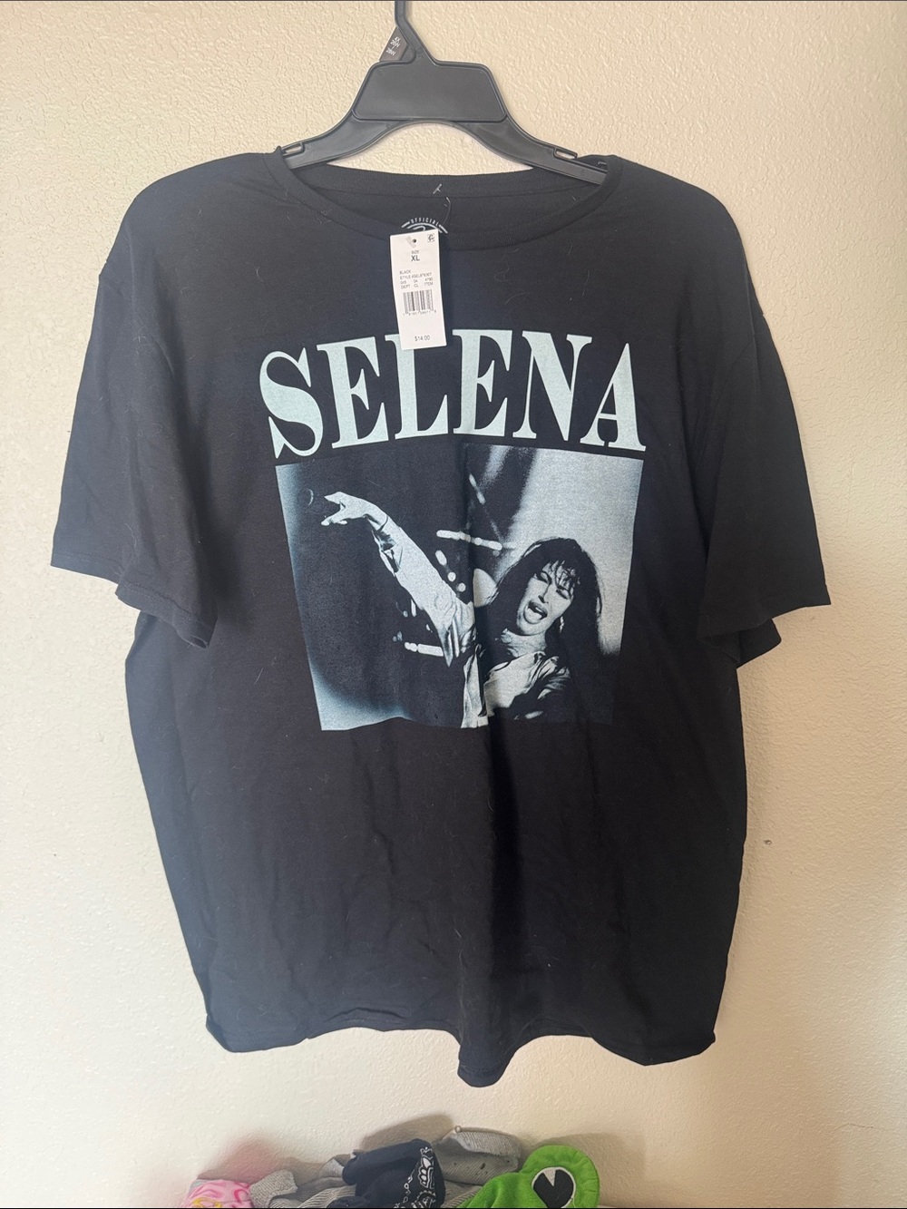 Selena Graphic Black Short Sleeve Tee